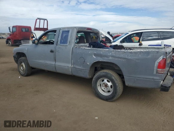 2001 Dodge Dakota SLT with VIN 1B7GG22X21S182371, listed as a Copart auction lot 76330064 with 140,917 mi miles and Non Repairable. Bid and sale history available at DreamBid. Image 2.