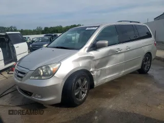 2007 Honda Odyssey Touring with VIN 5FNRL38827B076700, listed as a Copart auction lot 58926725 with 216,646 mi miles and Non repairable. Bid and sale history available at DreamBid. Image 1.