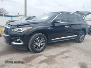 2020 Infiniti QX60 Pure with VIN 5N1DL0MN0LC527050, listed as a IAAI auction lot 41734032 with 71,204 mi miles and . Bid and sale history available at DreamBid. Image 2.