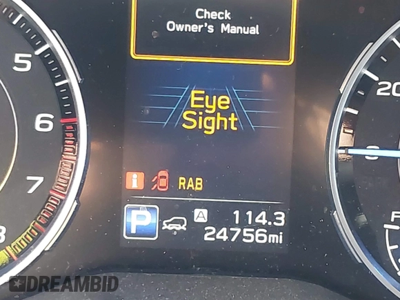 2021 Subaru Ascent Touring with VIN 4S4WMARD3M3427733, listed as a IAAI auction lot 40796488 with 24,756 mi miles. Bid and sale history available at carsss.com. Image 16.