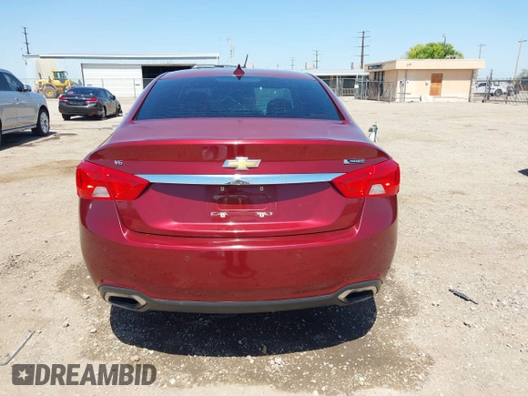 2017 Chevrolet Impala Premier with VIN 1G1145S31HU135949, listed as a IAAI auction lot 42045317 with 95,879 mi miles and . Bid and sale history available at DreamBid. Image 16.
