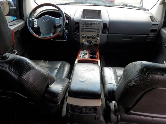 2004 Infiniti QX56 with VIN 5N3AA08A94N810964, listed as a Copart auction lot 87109104 with 0 mi miles and Salvage Title. Bid and sale history available at carsss.com. Image 8.