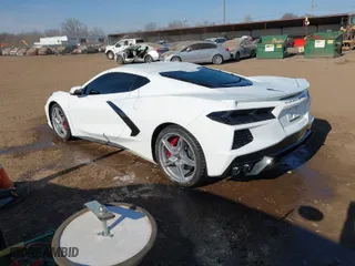2023 Chevrolet Corvette 1LT with VIN 1G1YA2D48P5130350, listed as a IAAI auction lot 41679244 with 7,927 mi miles. Bid and sale history available at carsss.com. Image 3.