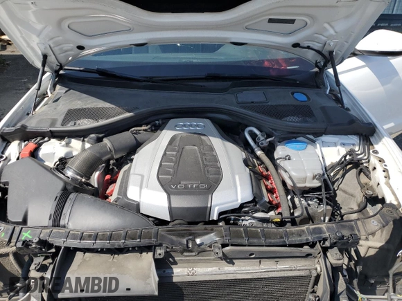 2016 Audi A6 Premium Plus with VIN WAUFGAFC1GN002394, listed as a Copart auction lot 54264485 with 152,290 mi miles and Salvage Title. Bid and sale history available at DreamBid. Image 11.
