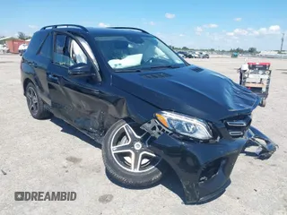 2018 Mercedes-Benz GLE 350 with VIN 4JGDA5HBXJB082046, listed as a IAAI auction lot 41905333 with 80,315 mi miles and . Bid and sale history available at DreamBid. Image 1.