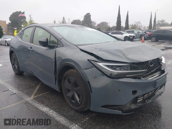 2023 Toyota Prius LE with VIN JTDACAAU0P3013309, listed as a IAAI auction lot 41567923 with 44,473 mi miles and . Bid and sale history available at DreamBid. Image 1.