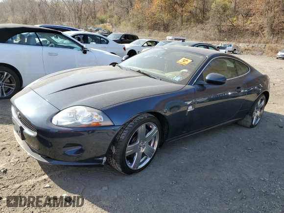 2009 Jaguar XK with VIN SAJWA43B995B30780, listed as a Copart auction lot 79119264 with 0 mi miles and Salvage Title. Bid and sale history available at carsss.com. Image 1.