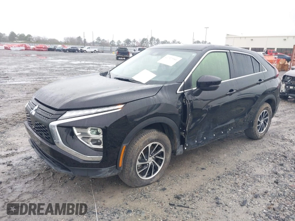 2024 Mitsubishi Eclipse Cross ES with VIN JA4ATUAA9RZ001368, listed as a IAAI auction lot 41727951 with 40,166 mi miles and . Bid and sale history available at DreamBid. Image 6.