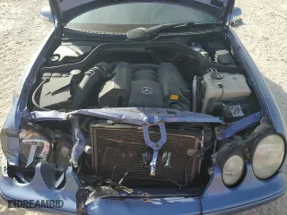 2002 Mercedes-Benz CLK-Class with VIN WDBLK65G82T122427, listed as a Copart auction lot 88716605 with 176,571 mi miles and Salvage Title. Bid and sale history available at carsss.com. Image 11.