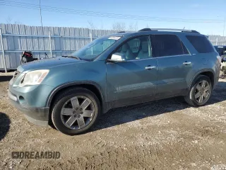 2010 GMC Acadia SLT2 z VIN 1GKLRNED6AJ136810, wystawiony jako Copart lot #44504015 z przebiegiem 289 198 mil mil oraz Czysty tytuł • Clean title. Historia ofert i sprzedaży dostępna na DreamBid. Obrazek 1.