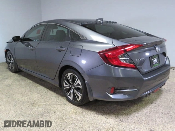 2017 Honda Civic Sedan EX-L with VIN 2HGFC1F70HH645185, listed as a Copart auction lot 48584585 with 132,384 mi miles and Clean Title. Bid and sale history available at carsss.com. Image 4.