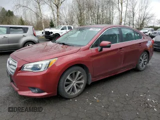 2016 Subaru Legacy 2.5i Limited with VIN 4S3BNAN67G3032482, listed as a Copart auction lot 47648015 with 69,319 mi miles and Salvage Title. Bid and sale history available at carsss.com. Image 1.