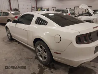 2013 Ford Mustang V6 with VIN 1ZVBP8AM0D5281131, listed as a IAAI auction lot 41447563 with 119,820 mi miles. Bid and sale history available at carsss.com. Image 3.