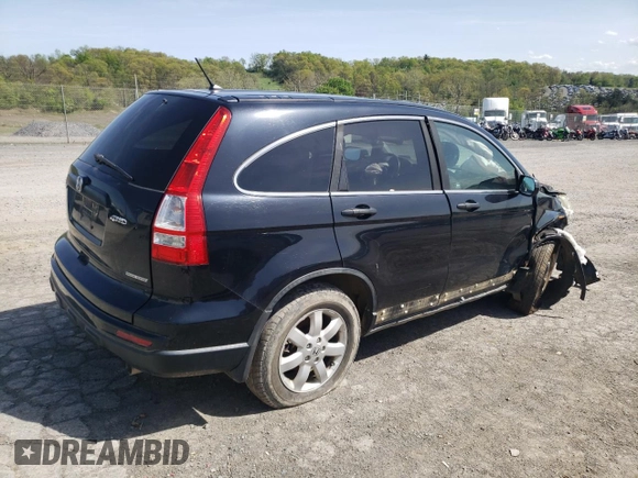 2011 Honda CR-V SE with VIN 5J6RE4H47BL053782, listed as a Copart auction lot 54604205 with 166,409 mi miles and Salvage title. Bid and sale history available at DreamBid. Image 3.