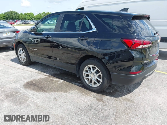 2023 Chevrolet Equinox LT with VIN 3GNAXKEG9PL184781, listed as a IAAI auction lot 42552163 with 42,970 mi miles and . Bid and sale history available at DreamBid. Image 3.