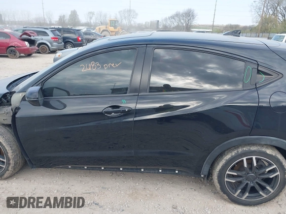 2017 Honda HR-V EX with VIN 3CZRU5H58HG705655, listed as a IAAI auction lot 42038076 with 203,021 mi miles. Bid and sale history available at carsss.com. Image 15.