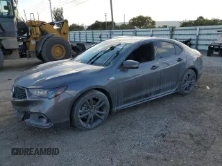 2020 Acura TLX w/A-Spec Pkg with VIN 19UUB3F69LA001401, listed as a Copart auction lot 80886844 with 0 mi miles and Salvage Title. Bid and sale history available at carsss.com. Image 1.
