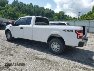2020 Ford F-150 XL with VIN 1FTEX1E55LKD33749, listed as a Copart auction lot 61183845 with 120,277 mi miles and Salvage title. Bid and sale history available at DreamBid. Image 2.