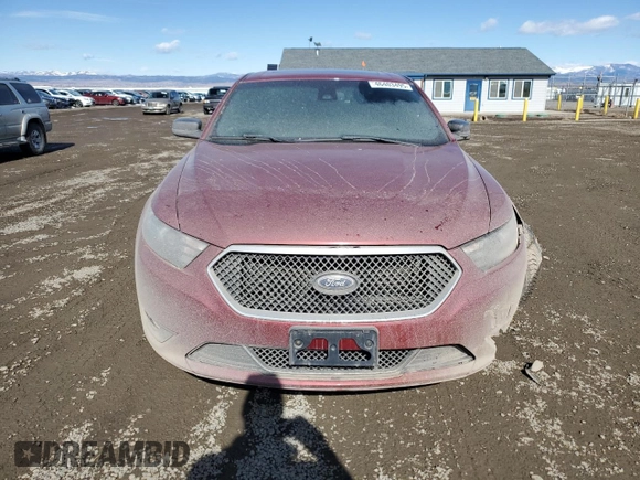 2015 Ford Taurus SHO with VIN 1FAHP2KT0FG116130, listed as a Copart auction lot 46403495 with 122,811 mi miles and Salvage title. Bid and sale history available at DreamBid. Image 5.