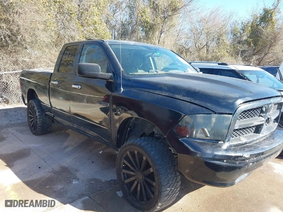 2009 Dodge Ram 1500 SLT with VIN 1D3HB18PX9S796690, listed as a IAAI auction lot 41772722 with 137,335 mi miles. Bid and sale history available at carsss.com. Image 1.