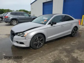2015 Audi A3 Premium with VIN WAUACGFF4F1012751, listed as a Copart auction lot 58414665 with 114,885 mi miles and Salvage title. Bid and sale history available at DreamBid. Image 1.