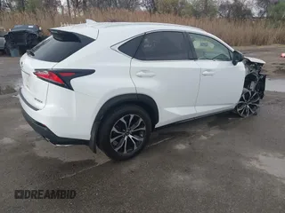 2017 Lexus NX with VIN JTJBARBZ3H2110771, listed as a IAAI auction lot 41961883 with 62,240 mi miles. Bid and sale history available at carsss.com. Image 4.