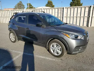 2018 Nissan Kicks S with VIN 3N1CP5CU4JL531794, listed as a Copart auction lot 88907565 with 88,674 mi miles and Salvage Title. Bid and sale history available at carsss.com. Image 4.