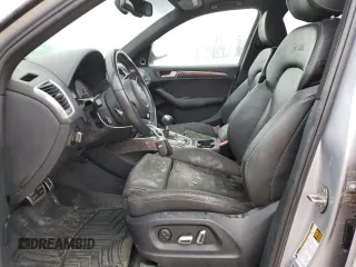 2017 Audi SQ5 Prestige with VIN WA1VCAFP2HA008642, listed as a Copart auction lot 74329584 with 0 mi miles and Salvage Title. Bid and sale history available at carsss.com. Image 7.