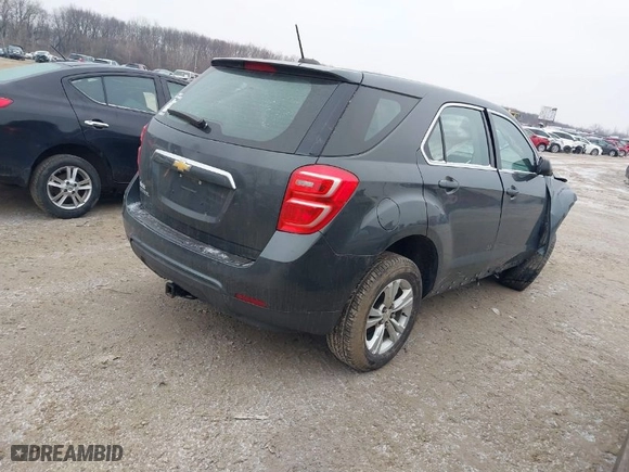 2017 Chevrolet Equinox LS with VIN 2GNALBEK4H1542906, listed as a IAAI auction lot 41538531 with 131,802 mi miles. Bid and sale history available at carsss.com. Image 4.