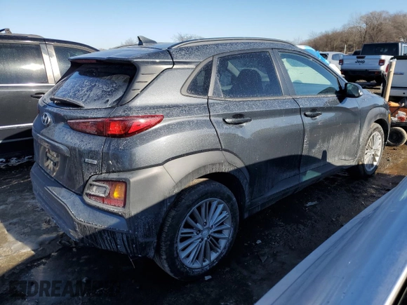 2019 Hyundai Kona SEL with VIN KM8K6CAAXKU334298, listed as a Copart auction lot 88096275 with 56,464 mi miles and Salvage Title. Bid and sale history available at DreamBid. Image 3.
