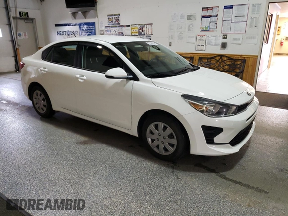 2021 Kia Rio S with VIN 3KPA24AD7ME401131, listed as a Copart auction lot 49033265 with 4,844 mi miles and Clean Title. Bid and sale history available at carsss.com. Image 4.