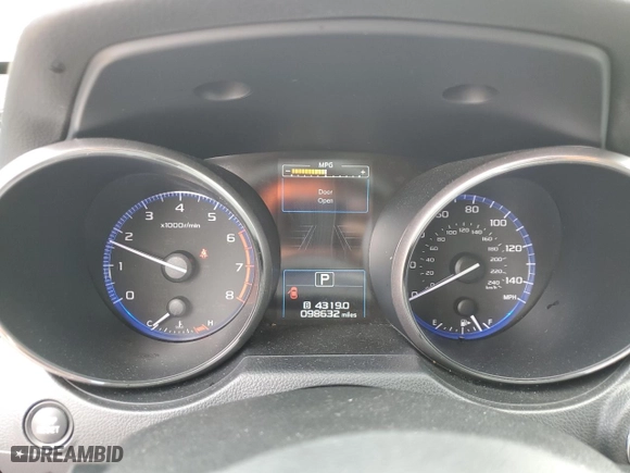 2018 Subaru Outback Touring with VIN 4S4BSATC0J3317674, listed as a Copart auction lot 57211034 with 98,632 mi miles and Salvage Title. Bid and sale history available at carsss.com. Image 9.
