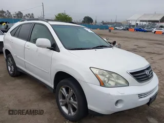 2007 Lexus RX 400h with VIN JTJGW31UX72001443, listed as a IAAI auction lot 42174586 with 191,431 mi miles and . Bid and sale history available at DreamBid. Image 1.