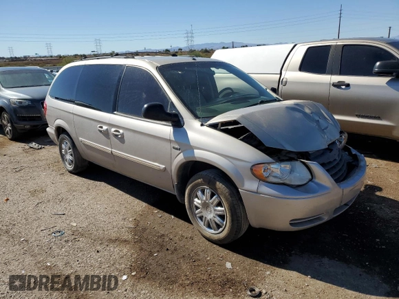 2007 Chrysler Town & Country LWB Touring with VIN 2A8GP54L97R280229, listed as a Copart auction lot 79124214 with 135,668 mi miles and Salvage Title. Bid and sale history available at carsss.com. Image 4.