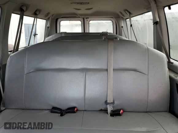 2013 Ford Econoline Passenger XL with VIN 1FBNE3BL2DDB03584, listed as a Copart auction lot 50581445 with 138,710 mi miles and Clean Title. Bid and sale history available at DreamBid. Image 10.