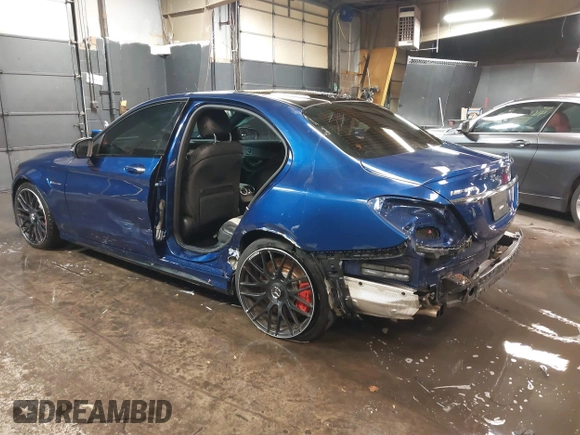2021 Mercedes-Benz C with VIN W1KWF8HBXMR647994, listed as a IAAI auction lot 41387401 with 13,099 mi miles and . Bid and sale history available at DreamBid. Image 3.