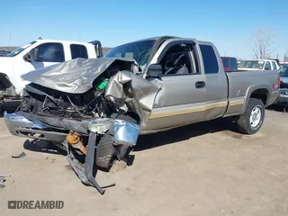 2002 Chevrolet Silverado 1500 LS with VIN 2GCEK19T021393461, listed as a IAAI auction lot 41747836 with 156,704 mi miles. Bid and sale history available at carsss.com. Image 2.