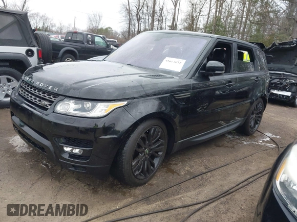 2016 Land Rover Range Rover Sport SE with VIN SALWG2PF6GA107577, listed as a IAAI auction lot 41664035 with 105,452 mi miles and . Bid and sale history available at DreamBid. Image 17.