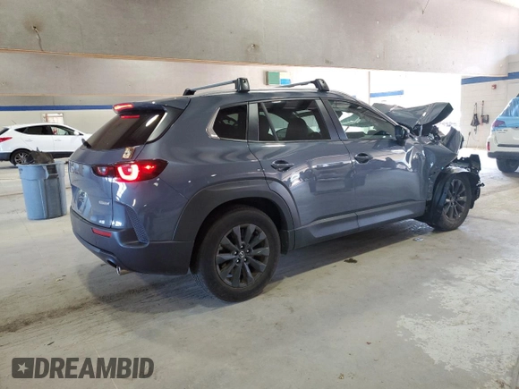 2024 Mazda CX-50 S Preferred with VIN 7MMVABBM5RN195804, listed as a Copart auction lot 50973435 with 6,817 mi miles and Salvage Title. Bid and sale history available at DreamBid. Image 3.