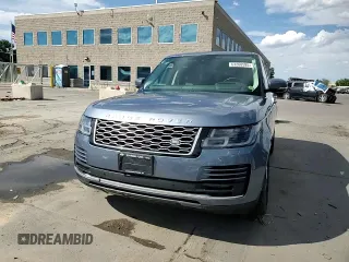 2019 Land Rover Range Rover HSE with VIN SALGS2SV8KA525147, listed as a Copart auction lot 63260595 with 47,219 mi miles and Salvage title. Bid and sale history available at DreamBid. Image 14.