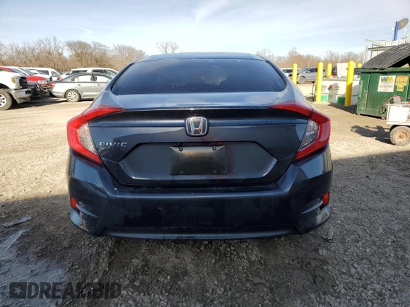 2016 Honda Civic Sedan EX with VIN 19XFC2F79GE229182, listed as a Copart auction lot 49719895 with 101,075 mi miles and Clean Title. Bid and sale history available at carsss.com. Image 6.
