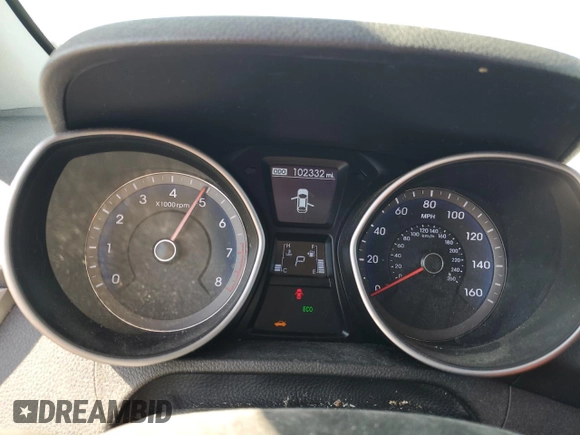 2016 Hyundai Elantra GT with VIN KMHD35LH6GU318260, listed as a Copart auction lot 73232764 with 102,332 mi miles and Salvage Title. Bid and sale history available at carsss.com. Image 9.