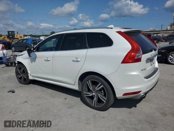 2017 Volvo XC60 R-Design with VIN YV449MRS4H2038508, listed as a Copart auction lot 59623895 with 72,194 mi miles and Salvage title. Bid and sale history available at DreamBid. Image 2.