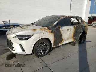 2024 Lexus RX with VIN 2T2BAMCA0RC051742, listed as a Copart auction lot 80982594 with 0 mi miles and Salvage Title. Bid and sale history available at carsss.com. Image 1.