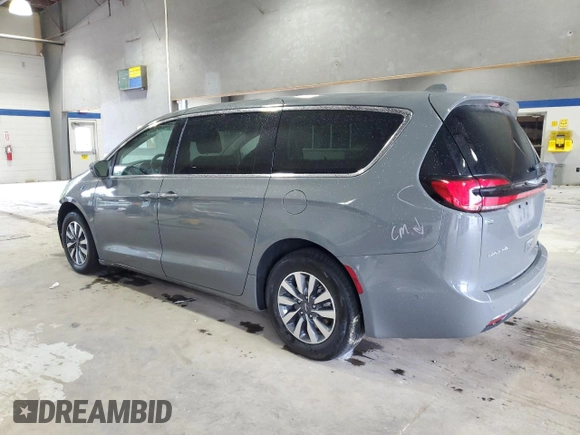 2021 Chrysler Pacifica Hybrid Touring L with VIN 2C4RC1L72MR596429, listed as a Copart auction lot 53859345 with 97,218 mi miles and Salvage title. Bid and sale history available at DreamBid. Image 2.