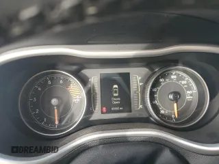 2018 Jeep Cherokee Latitude Plus with VIN 1C4PJLLX5JD503636, listed as a Copart auction lot 79114744 with 83,392 mi miles and Salvage Title. Bid and sale history available at carsss.com. Image 9.