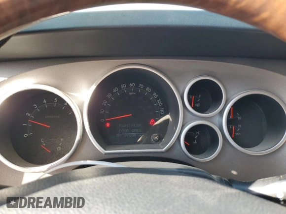 2012 Toyota Tundra Limited with VIN 5TFHW5F18CX246031, listed as a Copart auction lot 51668945 with 345,294 mi miles and Salvage title. Bid and sale history available at DreamBid. Image 9.