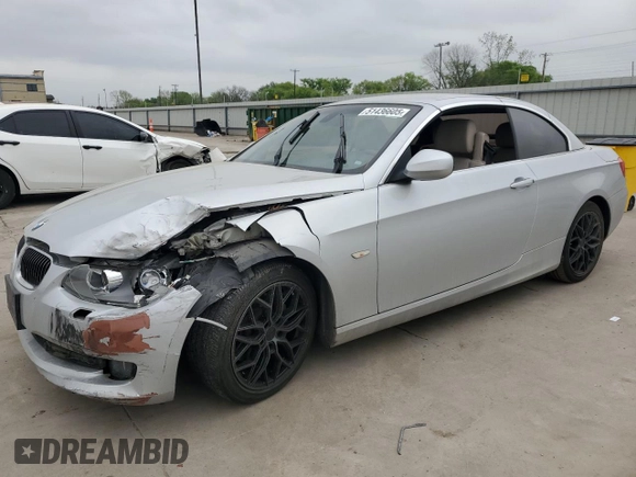 2011 BMW 3 Series 328i with VIN WBADW3C5XBE541567, listed as a Copart auction lot 51436605 with 95,596 mi miles and Salvage Title. Bid and sale history available at carsss.com. Image 1.