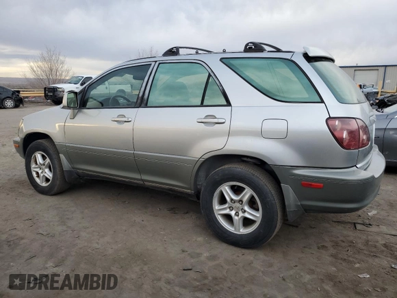 1999 Lexus RX 300 Luxury SUV with VIN JT6HF10UXX0062758, listed as a Copart auction lot 84715114 with 129,039 mi miles and Clean Title. Bid and sale history available at carsss.com. Image 2.