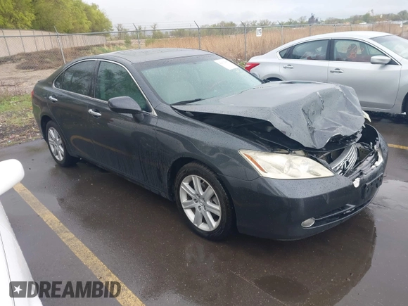 2008 Lexus ES 350 with VIN JTHBJ46G382264524, listed as a IAAI auction lot 42032067 with Not Provided miles. Bid and sale history available at carsss.com. Image 1.